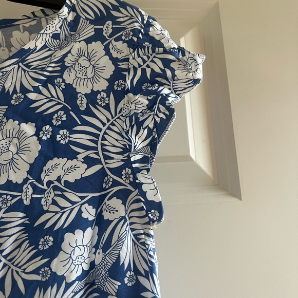 SHEIN Emery Rose Women’s Summer Notched V-Neck Short Sleeve Dress Size Medium - Picture 5 of 7